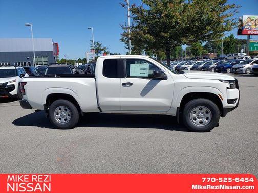 Glacier White 2026 Nissan Frontier S