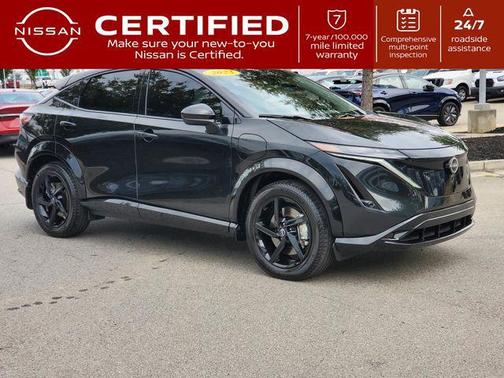 Black Diamond Pearl 2023 Nissan ARIYA ENGAGE