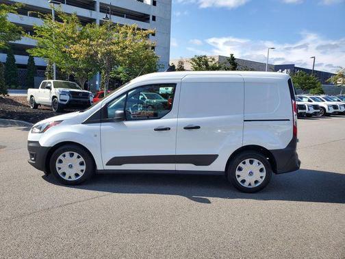 Frozen White 2023 Ford Transit Connect XL Cargo Van