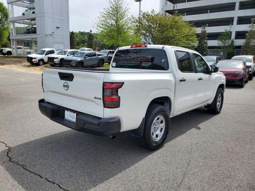 Glacier White 2023 Nissan Frontier S