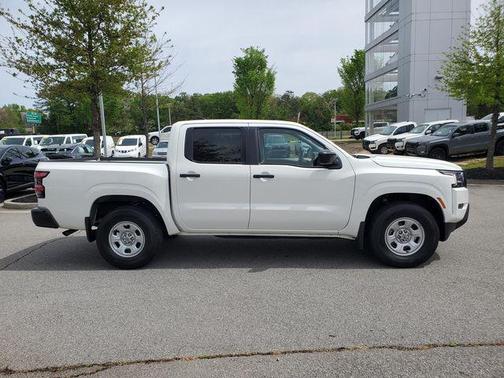 Glacier White 2023 Nissan Frontier S