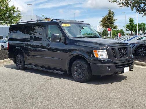 Super Black 2019 Nissan NV Passenger NV3500 HD SL V8