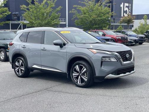 Boulder Gray 2022 Nissan Rogue Platinum