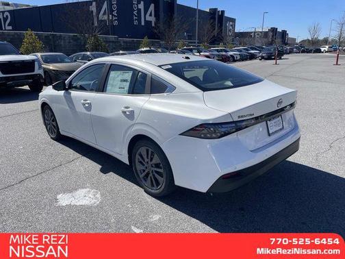 Aspen White Tricoat 2026 Nissan Sentra SL