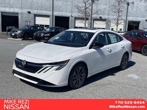Aspen White Tricoat 2026 Nissan Sentra SL