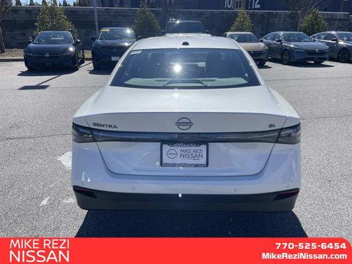 Aspen White Tricoat 2026 Nissan Sentra SL