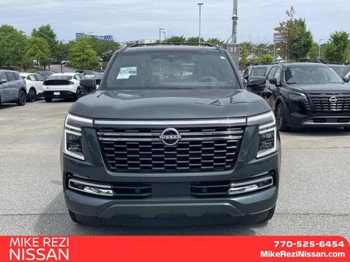 Alpine Metallic/Super Black 2026 Nissan Armada Platinum Reserve