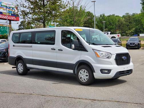 Oxford White 2022 Ford Transit-350 XLT