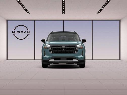 Baltic Teal/Super Black 2026 Nissan Pathfinder Platinum