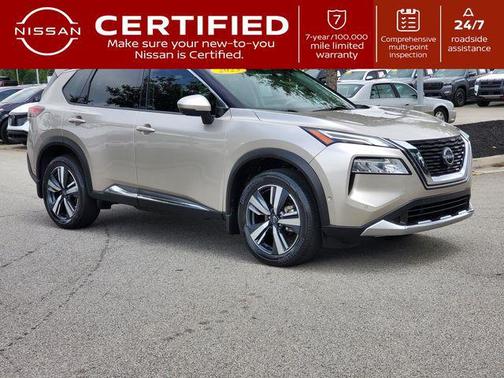 Champagne Silver Metallic 2023 Nissan Rogue Platinum