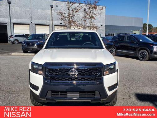 Glacier White 2026 Nissan Frontier SV