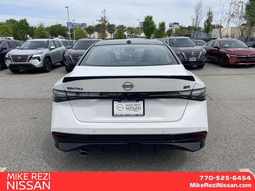 Aspen White/Super Black 2026 Nissan Sentra SR