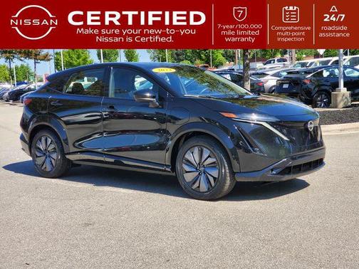 Black Diamond Pearl 2023 Nissan ARIYA EVOLVE+