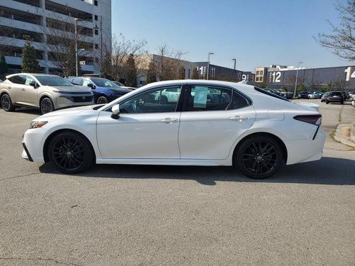 White 2021 Toyota Camry XSE