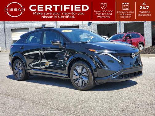 Black Diamond Pearl 2023 Nissan ARIYA PLATINUM+