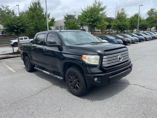 Midnight Black Metallic 2017 Toyota Tundra Platinum