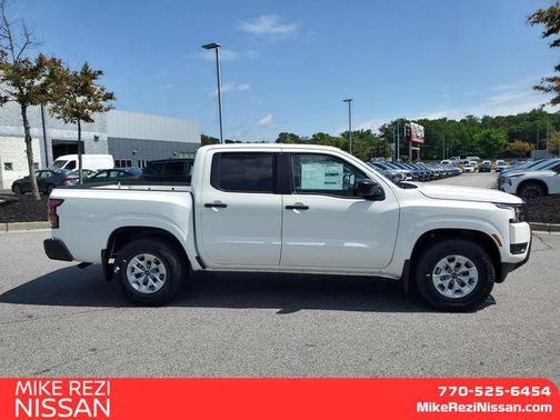 Glacier White 2026 Nissan Frontier S
