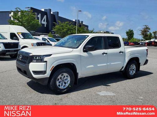 Glacier White 2026 Nissan Frontier S