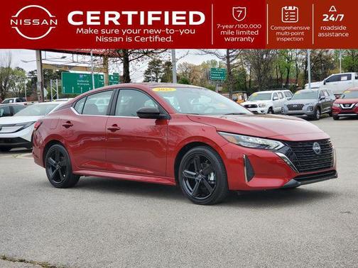 Scarlet 2025 Nissan Sentra SR