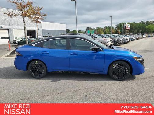 Bluestone Pearl/Super Black 2026 Nissan Sentra SR