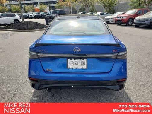 Bluestone Pearl/Super Black 2026 Nissan Sentra SR