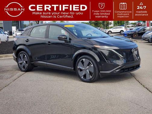 Black Diamond Pearl 2023 Nissan ARIYA PLATINUM+