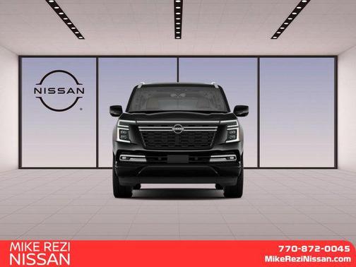 Super Black 2026 Nissan Armada Platinum Reserve