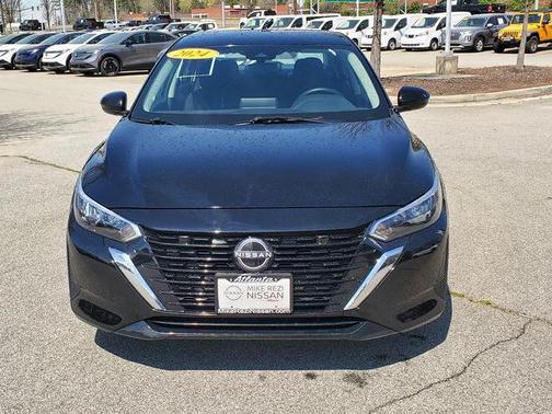 Super Black 2024 Nissan Sentra SV