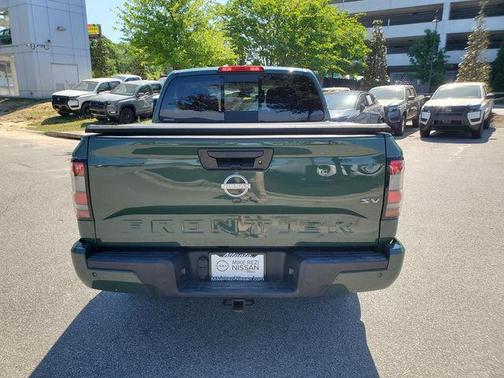 Tactical Green Metallic 2024 Nissan Frontier SV