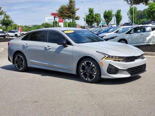 Wolf Gray 2022 Kia K5 GT-Line