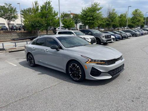 Wolf Gray 2022 Kia K5 GT-Line
