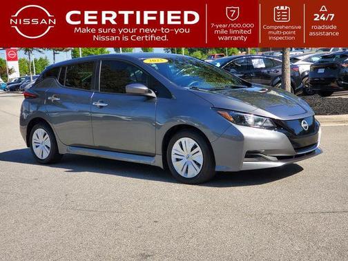 Gun Metallic 2025 Nissan Leaf S