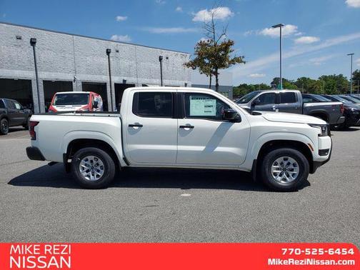 Glacier White 2026 Nissan Frontier S