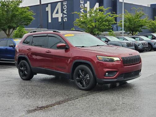 Velvet Red Pearlcoat 2021 Jeep Cherokee Altitude