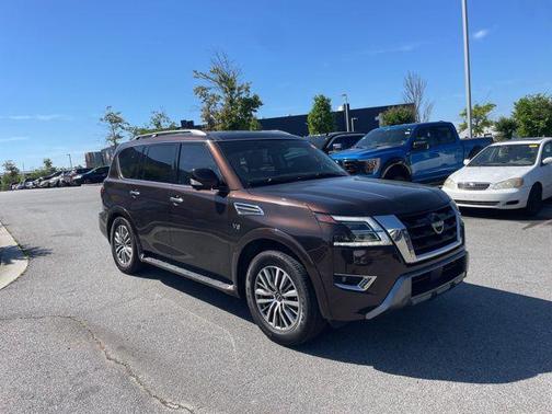 Mocha Almond Pearl 2021 Nissan Armada SL 2WD