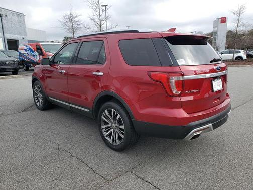 Ruby Red Metallic 2016 Ford Explorer Platinum