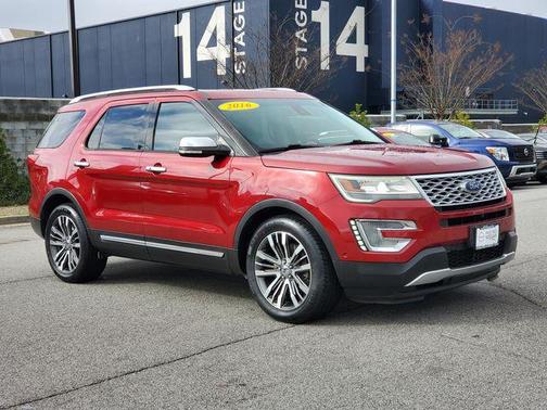 Ruby Red Metallic 2016 Ford Explorer Platinum