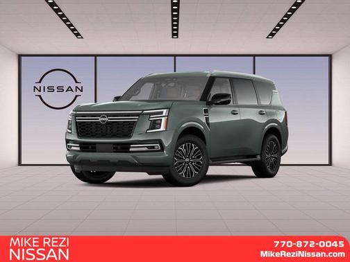 Alpine Metallic 2026 Nissan Armada Platinum