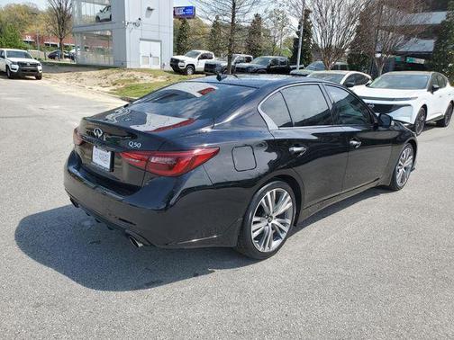 Black Obsidian 2023 INFINITI Q50 3.0t SENSORY