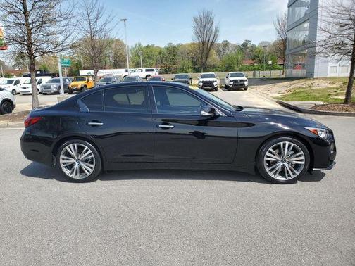 Black Obsidian 2023 INFINITI Q50 3.0t SENSORY