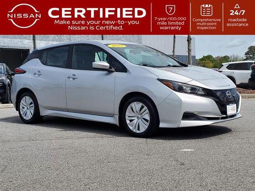 Brilliant Silver Metallic 2025 Nissan Leaf S