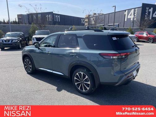 Baltic Teal 2026 Nissan Pathfinder Platinum