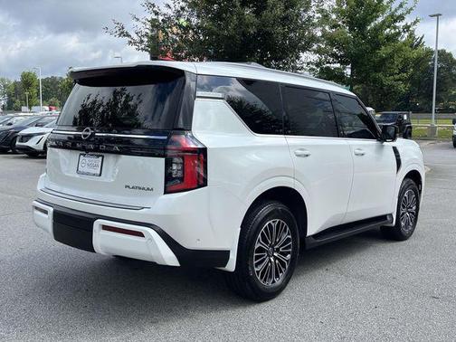 Aspen White Tricoat 2026 Nissan Armada Platinum