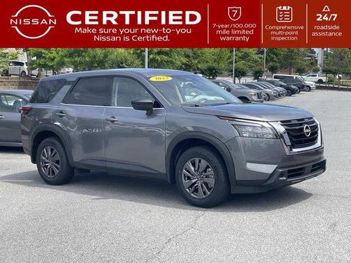 Gun Metallic 2023 Nissan Pathfinder S FWD