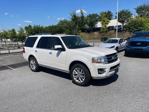 WHITE PLATINUM MET TRI-COAT 2017 Ford Expedition Limited