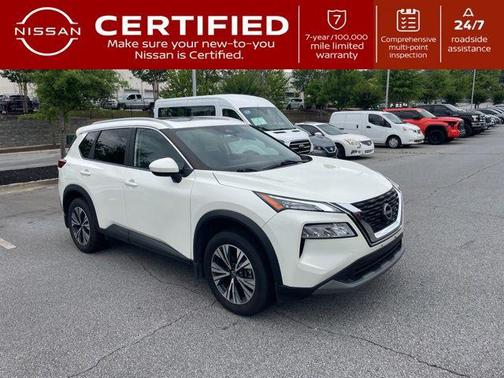 Pearl White Tricoat 2023 Nissan Rogue SV