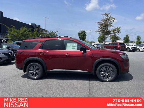 Scarlet Ember Tintcoat 2026 Nissan Pathfinder SV