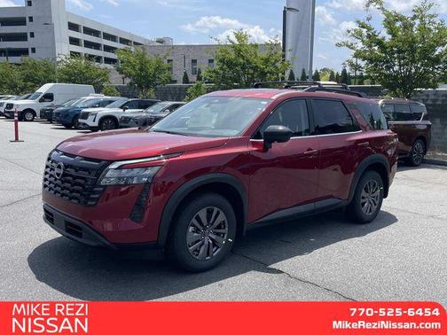 Scarlet Ember Tintcoat 2026 Nissan Pathfinder SV