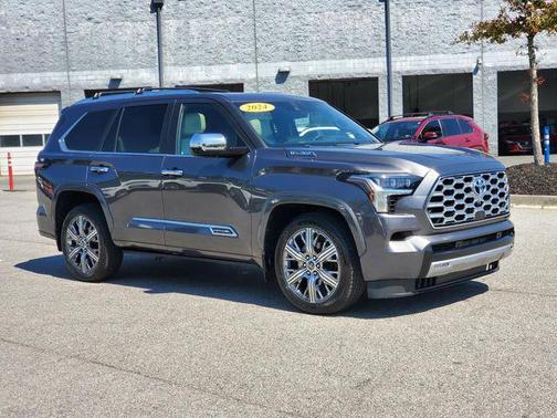 Magnetic Gray Metallic 2024 Toyota Sequoia Capstone
