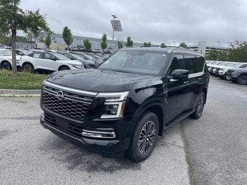 Super Black 2026 Nissan Armada Platinum